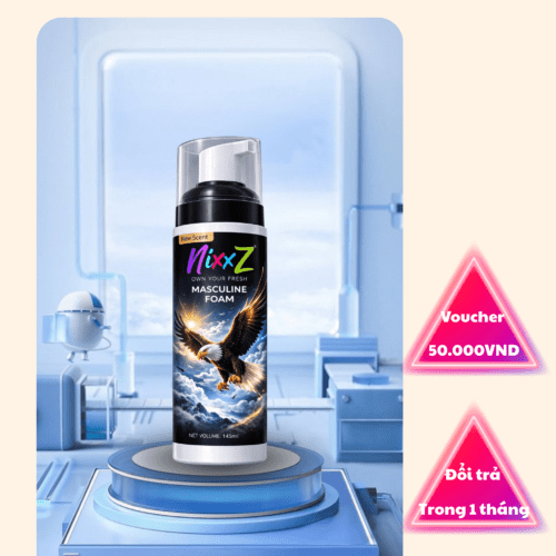 Bọt Vệ Sinh Nam Giới NixxZ Hương Cuốn Hút Amorous