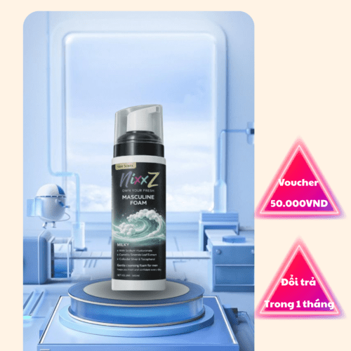 Bọt vệ sinh nam giới NixxZ Plus hương Milky