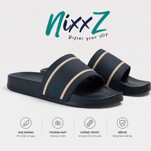NixxZ Sporty Stripe Slides
