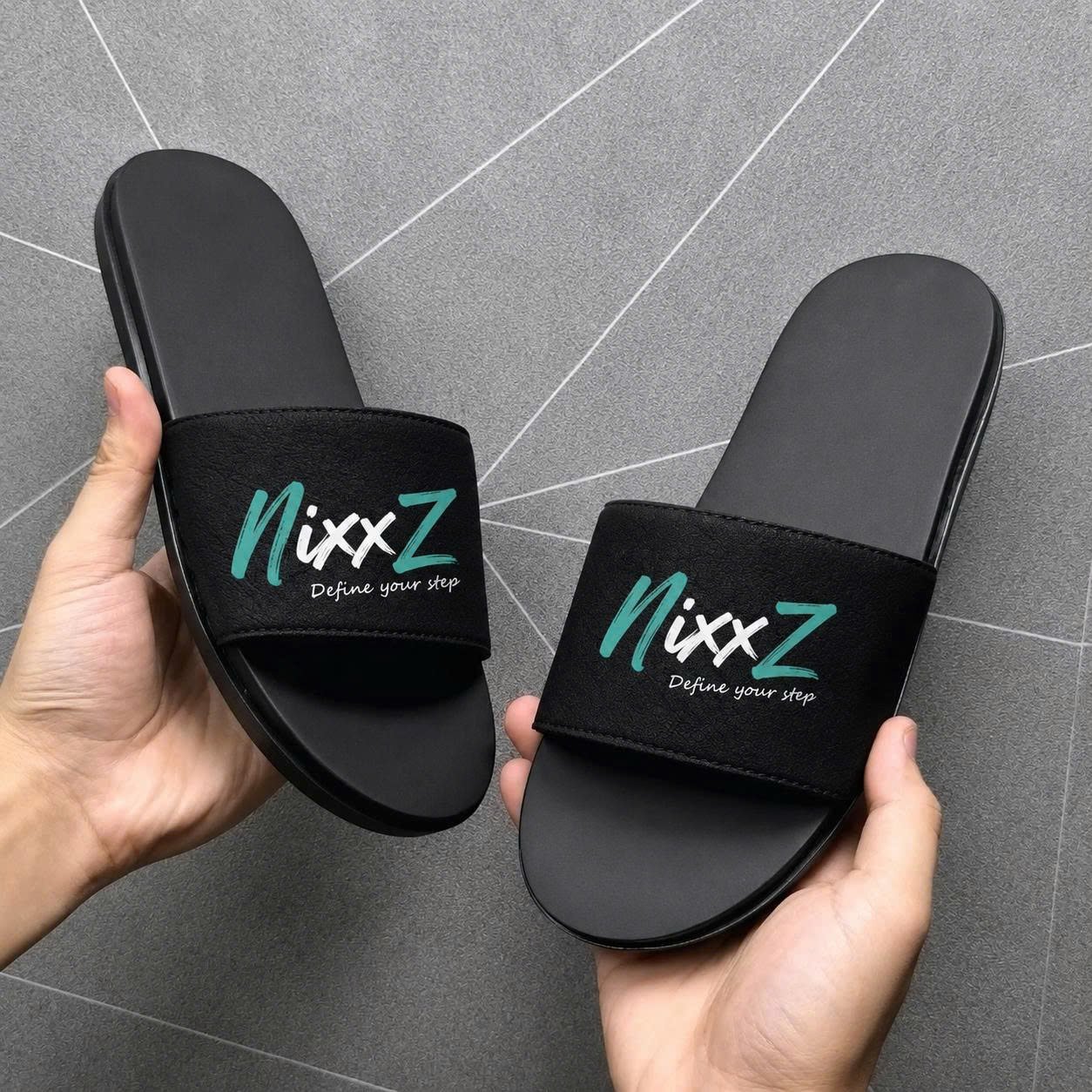 NixxZ Urban Suede Slides